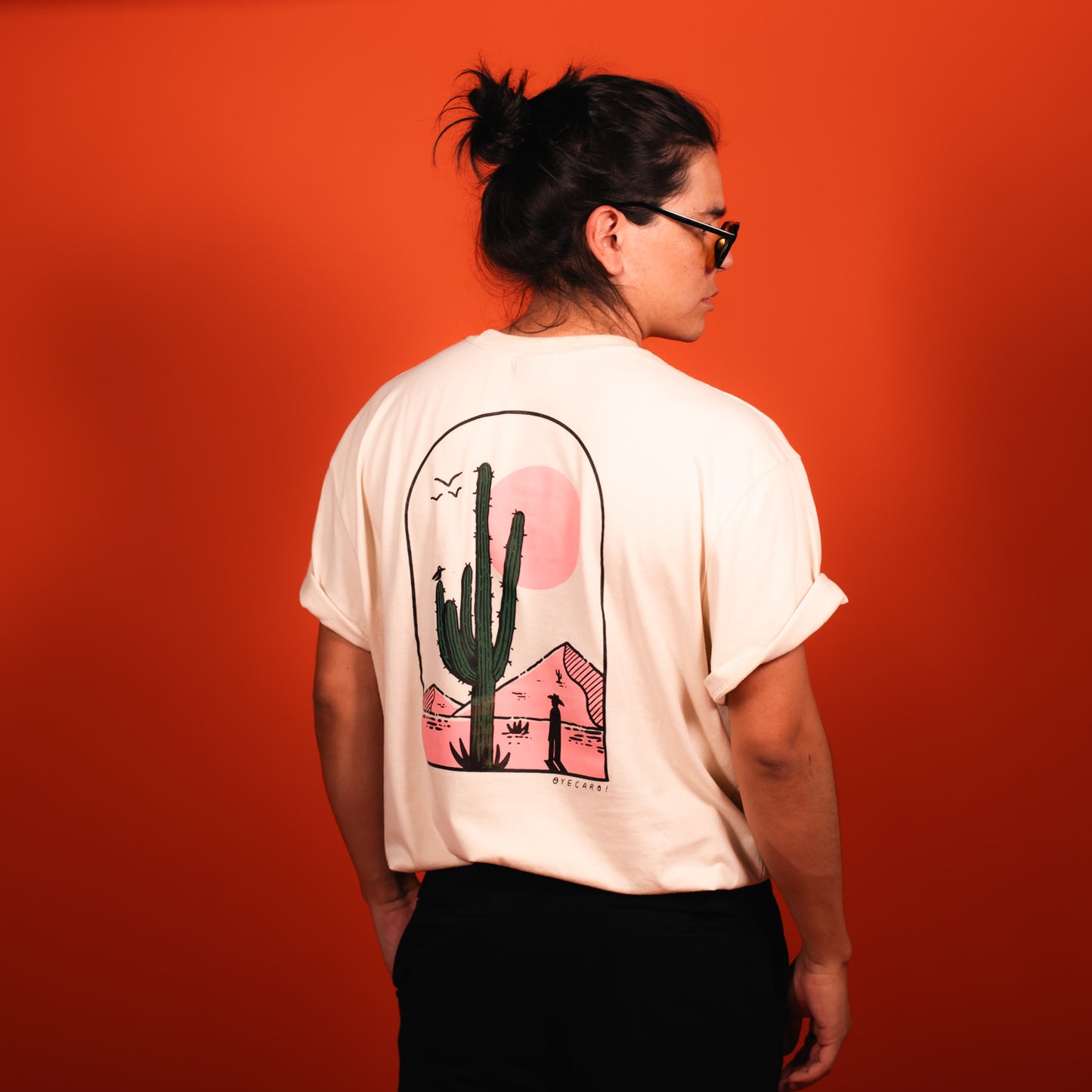 CAMISETA OVERSIZE - OYE CARO