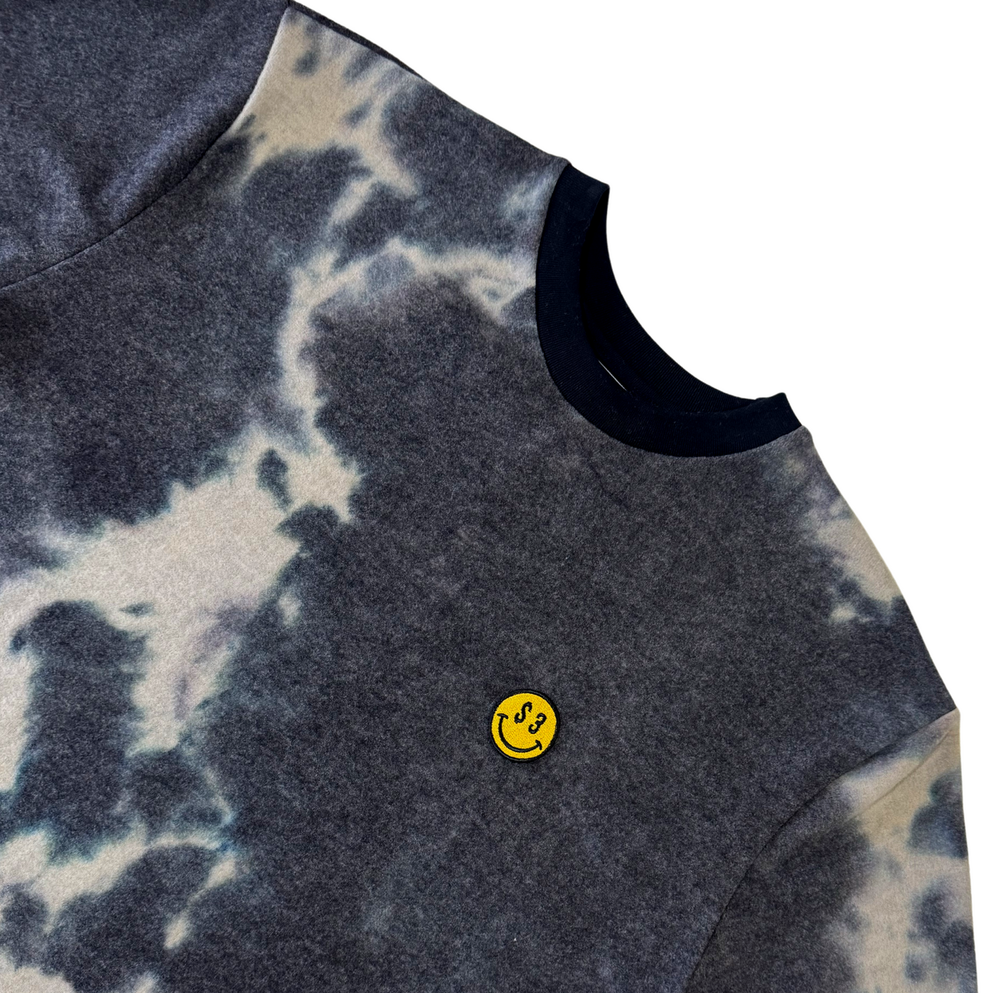 CAMISETA TEJIDA - TIE DYE BLACK