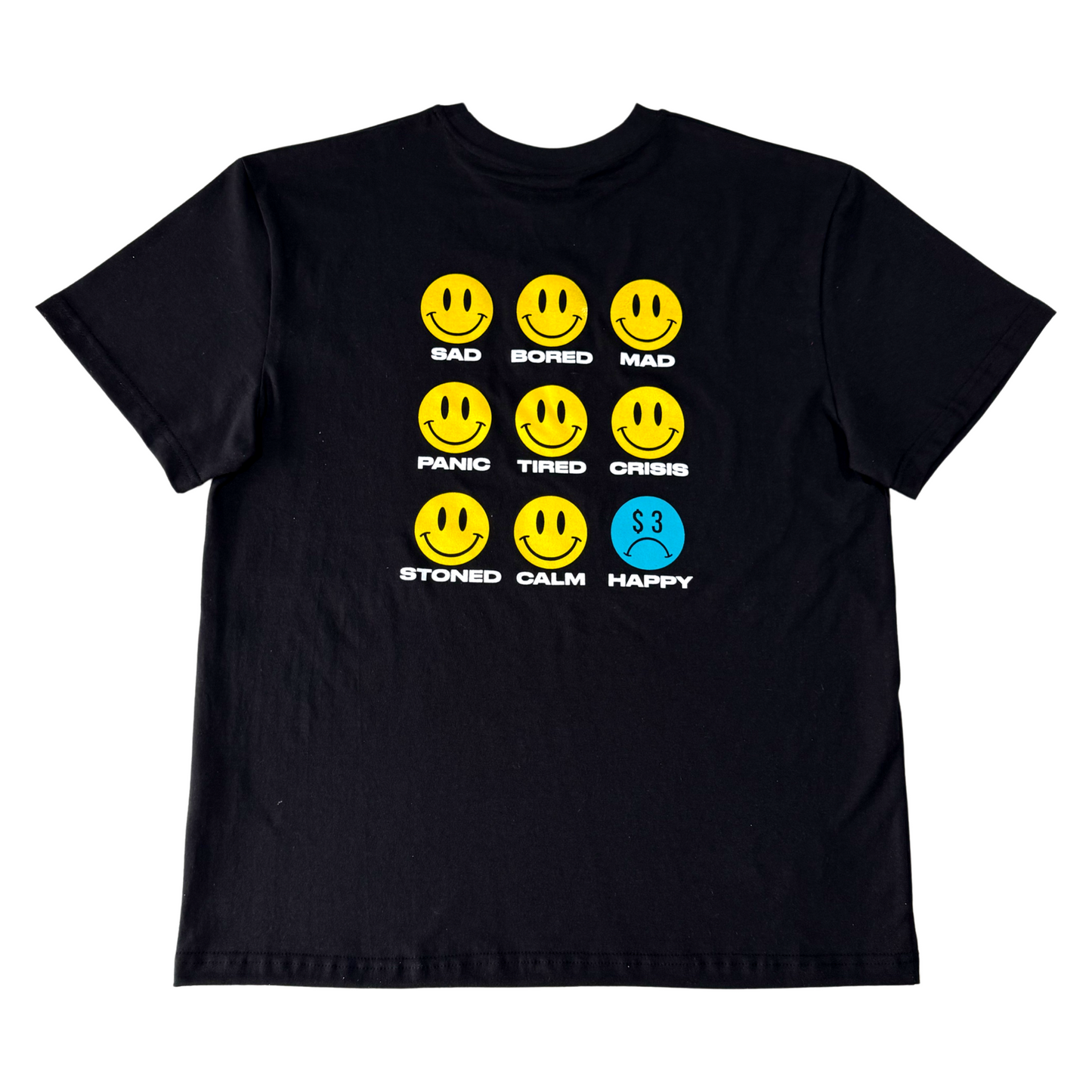 CAMISETA OVERSIZE - HAPPY AND SAD