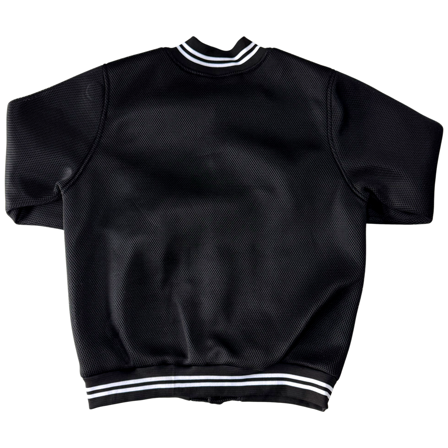 BOMBER JACKET - BLACK & WHITE