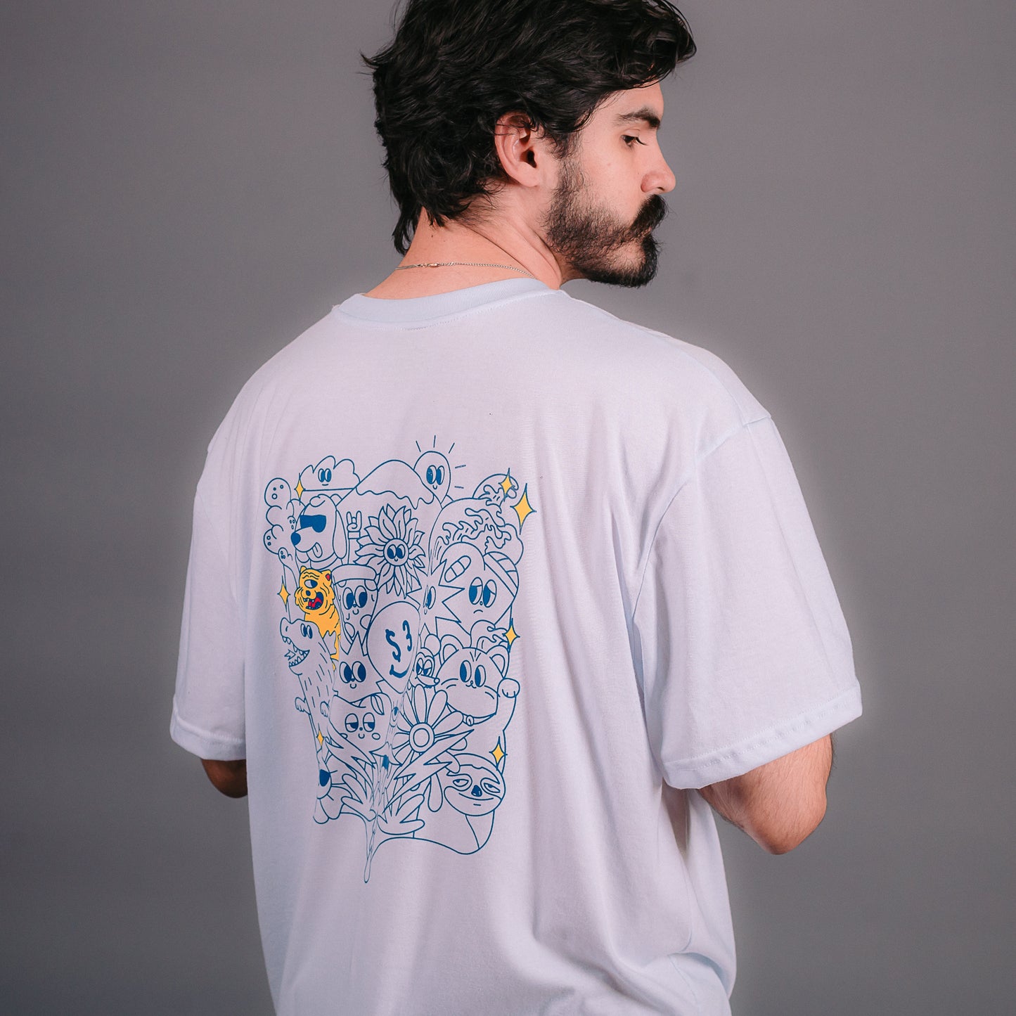 CAMISETA OVERSIZE - EYE OF THE TIGER