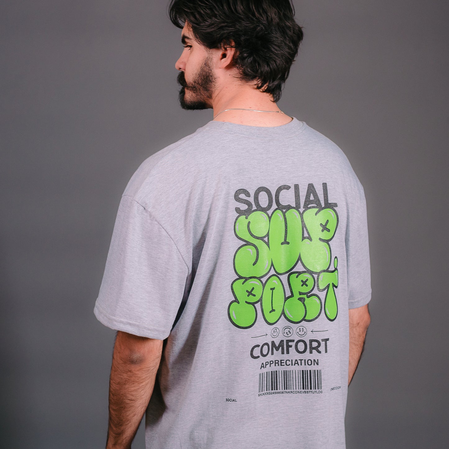 CAMISETA OVERSIZE - SUPORT