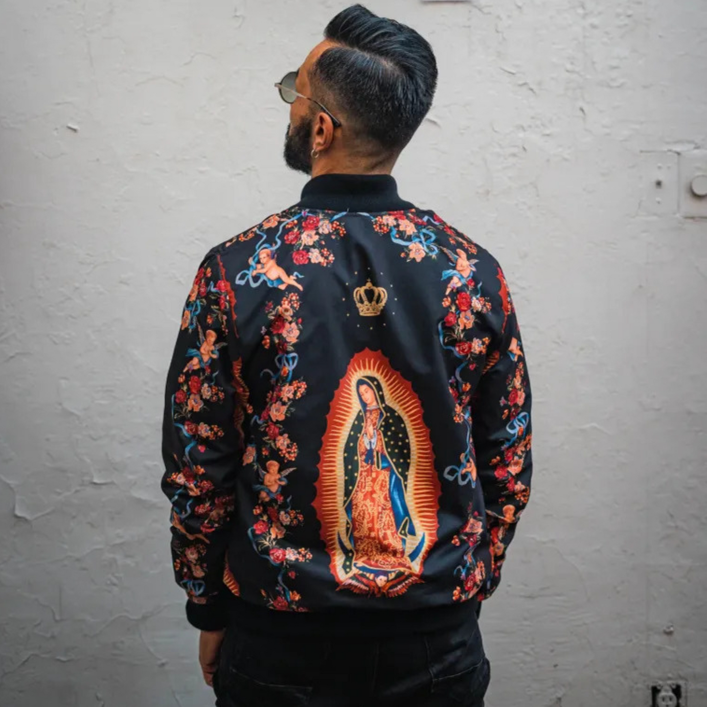 BOMBER JACKET GUADALOOP - NEGRA