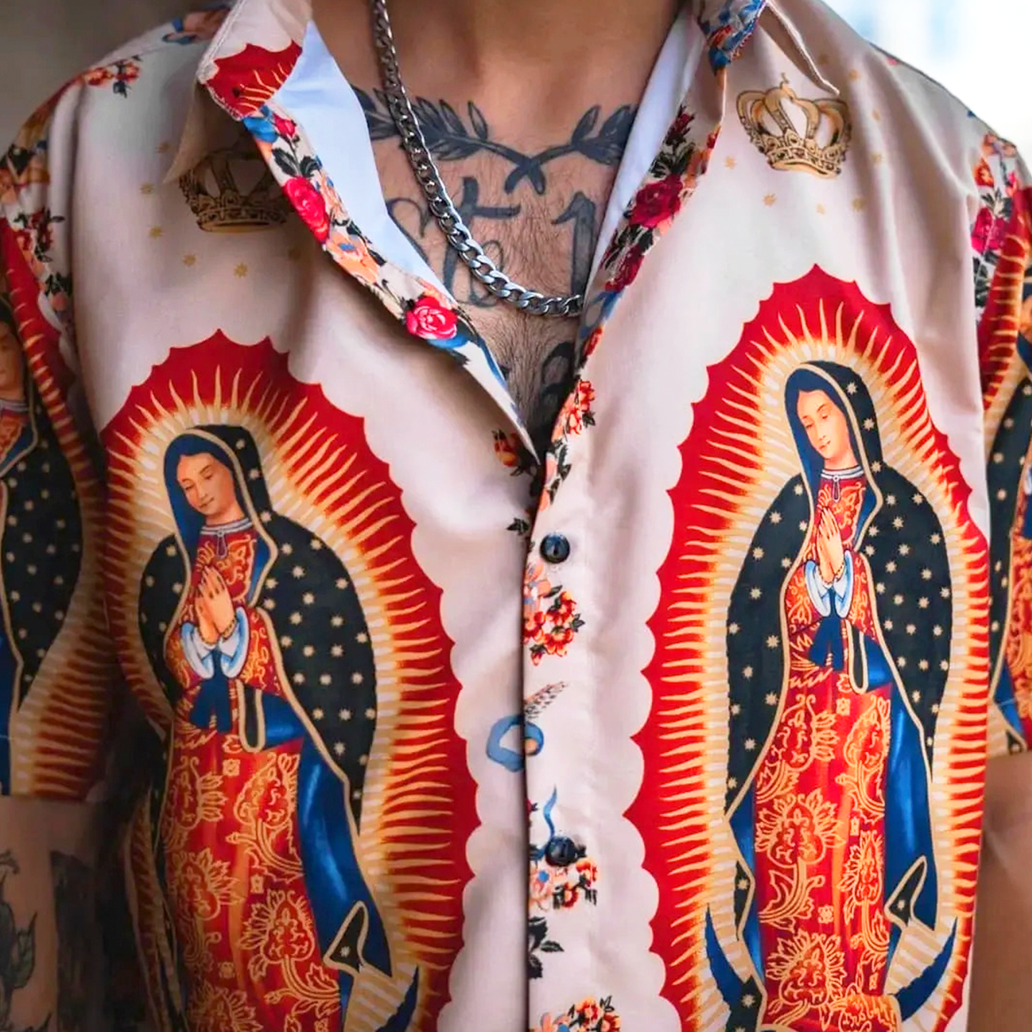 CAMISA GUADALOOP - NUDE/DARK