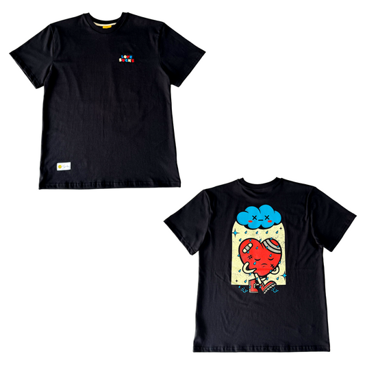 CAMISETA OVERSIZE - LOVE SUCKS