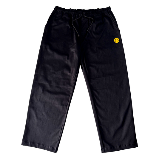 PANTALON CROPPED - BLACK